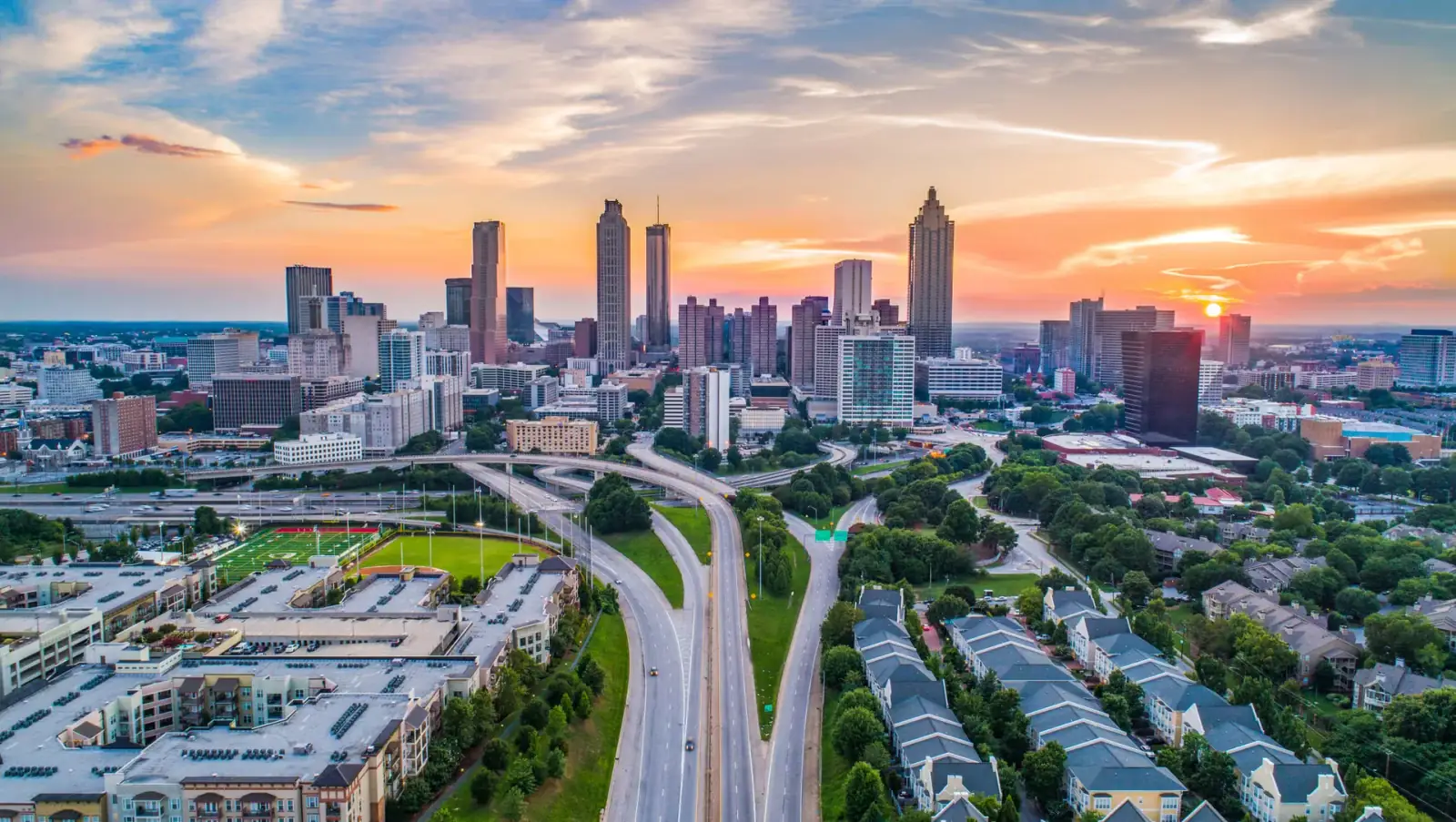 Atlanta skyline representing Atlanta TreeWorks service area